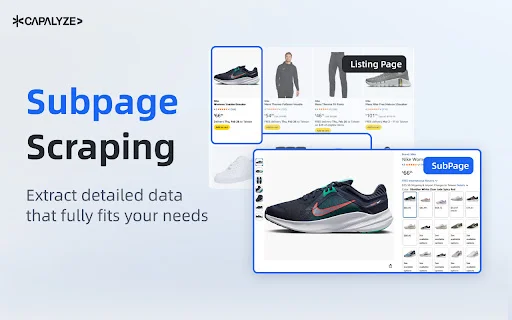 Capalyze AI Web Scraper डाउनलोड करें – डेटा एक्सट्रैक्शन टूल - Screenshot 2
