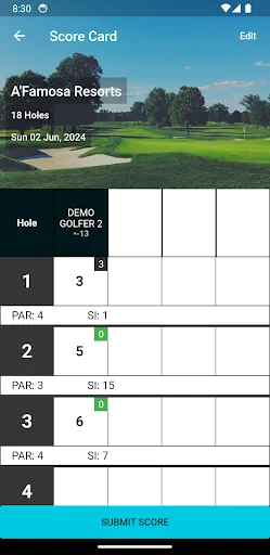 Online Golf App डाउनलोड करें – गोल्फ संचालन के लिए सर्वश्रेष्ठ वेब सॉफ़्टवेयर - Screenshot 6