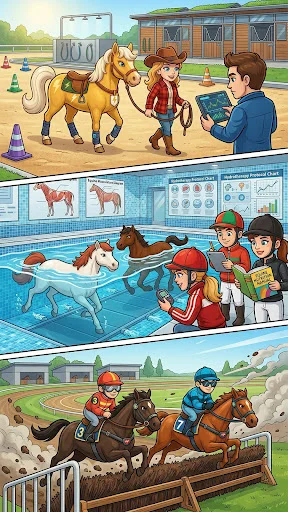 Horse Master डाउनलोड करें – घोड़ों को पालें और रेसिंग के दिग्गज बनें - Screenshot 21