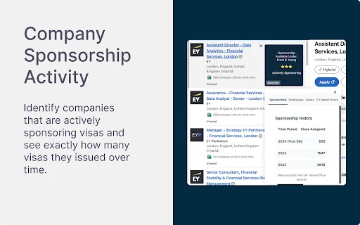 UK Visa Sponsorship Checker डाउनलोड करें – AI से नौकरी खोजें - Screenshot 2