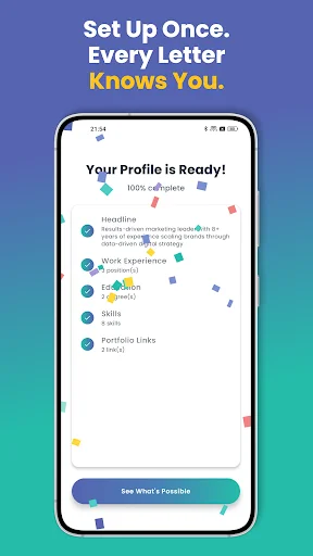 Proposaic: Cover Letter Writer डाउनलोड करें – AI जॉब आवेदन - Screenshot 4