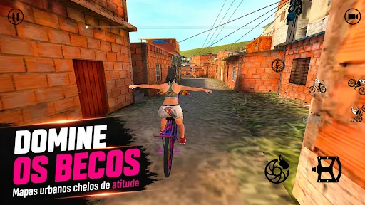 Grau favela BMX डाउनलोड करें – ब्राजीलियाई बाइक कस्टमाइज़ेशन गेम - Screenshot 5
