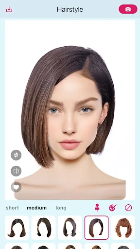 Hairstyle Try On – AI Haircut डाउनलोड करें – अपना हेयरस्टाइल बदलें - Screenshot 2