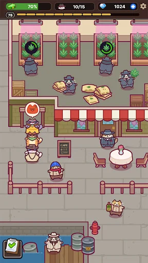 Cat Mafia: Idle Tycoon Games डाउनलोड करें – बिल्लियों का साम्राज्य बनाएं - Screenshot 11