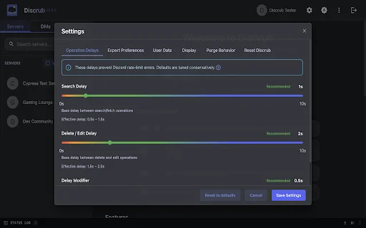 Discrub डाउनलोड करें – Discord मैसेज मैनेज और एक्सपोर्ट करें - Screenshot 5