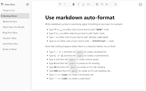 Notebook: Quick and Simple Notes डाउनलोड करें – बेहतरीन नोट-टेकिंग ऐप - Screenshot 3