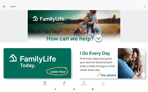 FamilyLife ऐप डाउनलोड करें – प्रेरणादायक पॉडकास्ट और भक्ति सामग्री - Screenshot 7