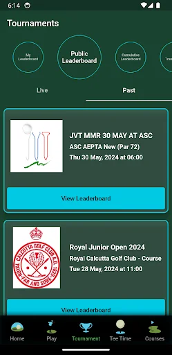 Online Golf App डाउनलोड करें – गोल्फ संचालन के लिए सर्वश्रेष्ठ वेब सॉफ़्टवेयर - Screenshot 1