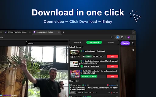 MAX Video Downloader – HLS, DASH, MP4 वीडियो मुफ्त में डाउनलोड करें - Screenshot 2