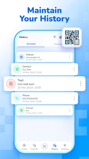 QR Code Scanner & Barcode Reader डाउनलोड करें – फ्री में स्कैन करें - Screenshot 5