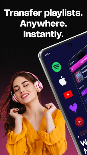 MusConv डाउनलोड करें: Spotify से Apple Music पर गाने ट्रांसफर करें - Screenshot 1