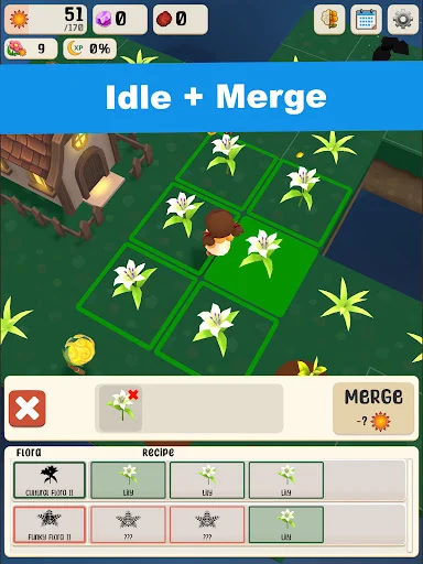 Bloom & Cinder: Merge Garden डाउनलोड करें – रिलैक्सिंग पज़ल गेम - Screenshot 13