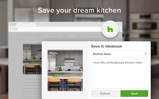 Houzz Save Button डाउनलोड करें – होम डिज़ाइन आइडिया सेव करें - Screenshot 2