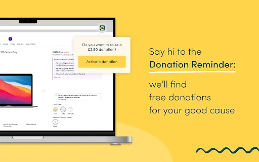 easyfundraising Donation Reminder डाउनलोड करें – फ्री चैरिटी दान - Screenshot 1