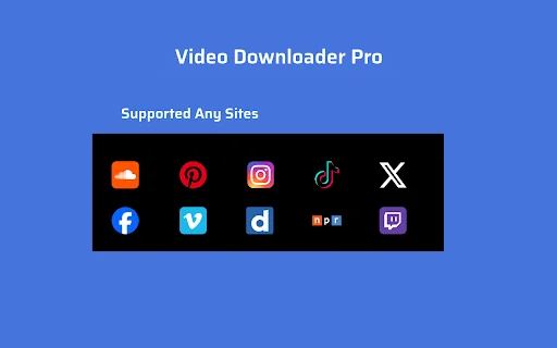 Video Downloader Pro डाउनलोड करें – सभी वीडियो के लिए बेस्ट टूल - Screenshot 1