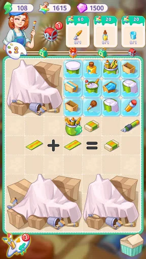 Merge Artist डाउनलोड करें – सर्वश्रेष्ठ मर्ज पहेली गेम - Screenshot 3