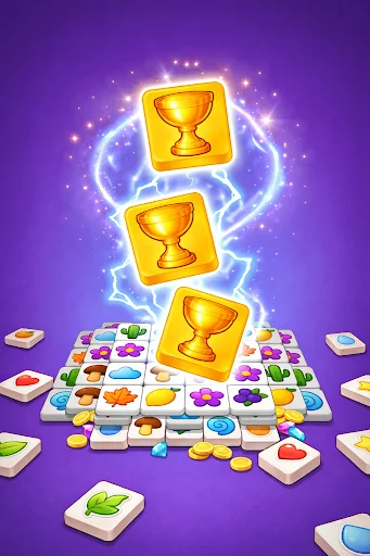 Tile Match 3: पहेली गेम डाउनलोड करें – 3000+ लेवल और मज़ेदार अनुभव - Screenshot 3