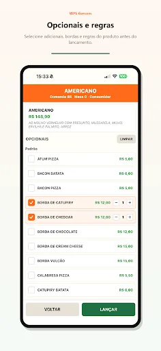 WPS Garçom डाउनलोड करें – रेस्तरां प्रबंधन के लिए बेहतरीन ऐप - Screenshot 4