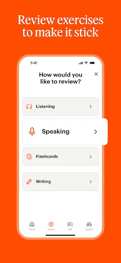 Babbel – भाषा सीखने का ऐप डाउनलोड करें | स्पेनिश, फ्रेंच और जर्मन सीखें - Screenshot 7