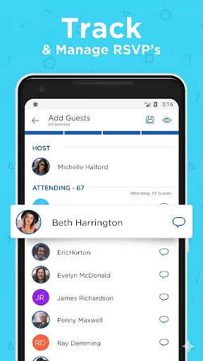 ZEvents Invite Maker Hobnob डाउनलोड करें – जन्मदिन और शादी के आमंत्रण - Screenshot 5
