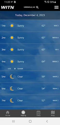 WITN Weather App डाउनलोड करें – सटीक मौसम पूर्वानुमान और अलर्ट - Screenshot 2