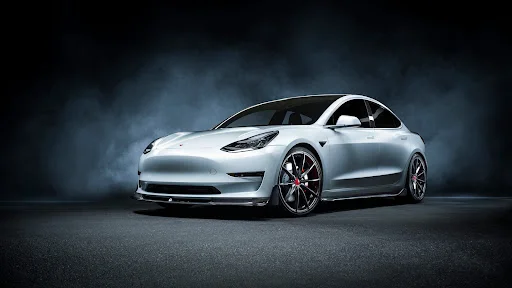 Tesla Model 3 वॉलपेपर डाउनलोड करें – 4K HD कार वॉलपेपर - Screenshot 1