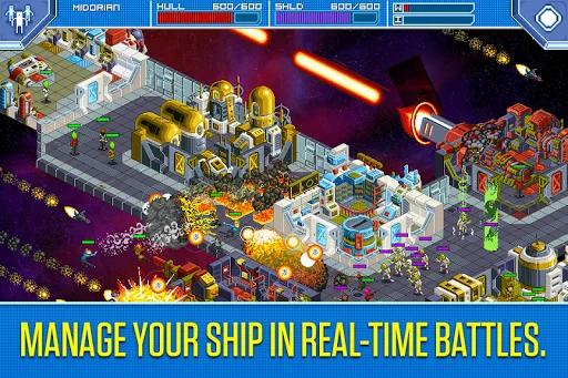 Star Command डाउनलोड करें – अंतरिक्ष जहाज के कैप्टन बनें और लड़ें - Screenshot 9