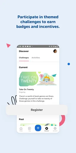 Beanstack Tracker डाउनलोड करें – अपनी पढ़ने की आदतें सुधारें - Screenshot 1