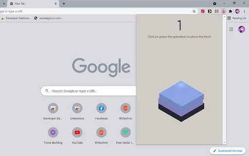 Tower Stacking Blocks Challenge Game डाउनलोड करें – मुफ्त गेम - Screenshot 1