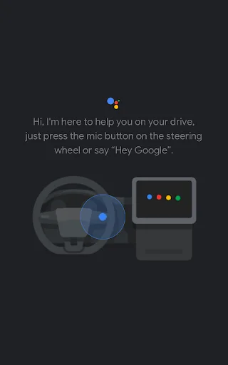 Google Assistant in the car डाउनलोड करें – सुरक्षित ड्राइविंग - Screenshot 1