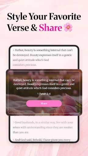 Bible For Women डाउनलोड करें – महिलाओं के लिए दैनिक बाइबिल और प्रार्थना - Screenshot 12