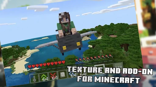 AddOns Texture for MCPE डाउनलोड करें – Minecraft के लिए 2000+ मॉड्स - Screenshot 1