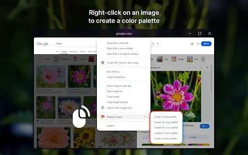 Palette Creator डाउनलोड करें – किसी भी इमेज से रंग निकालें - Screenshot 1