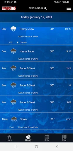 WNDU First Alert Weather डाउनलोड करें – सटीक स्थानीय मौसम अपडेट - Screenshot 2