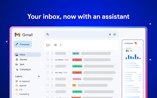 Gmail AI Email Assistant – Mailmeteor डाउनलोड करें | स्मार्ट ईमेल - Screenshot 1