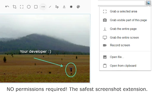 Explain and Send Screenshots डाउनलोड करें – सुरक्षित स्क्रीन कैप्चर और एनोटेशन टूल - Screenshot 1