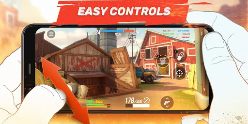 Guns of Boom डाउनलोड करें – बेस्ट 4v4 PvP शूटिंग गेम - Screenshot 13