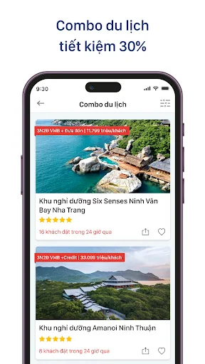iVIVU.com ऐप डाउनलोड करें – सर्वश्रेष्ठ होटल, उड़ान और यात्रा सौदे - Screenshot 2