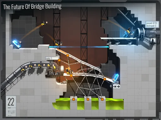 Bridge Constructor Portal डाउनलोड करें – बेहतरीन पहेली गेम - Screenshot 14