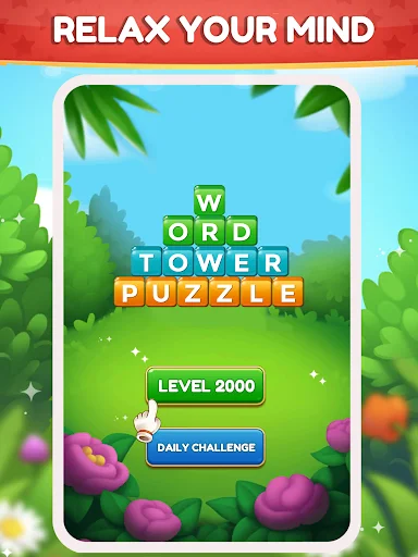 Word Tower – Premium Puzzle डाउनलोड करें – सर्वश्रेष्ठ शब्द खेल - Screenshot 13