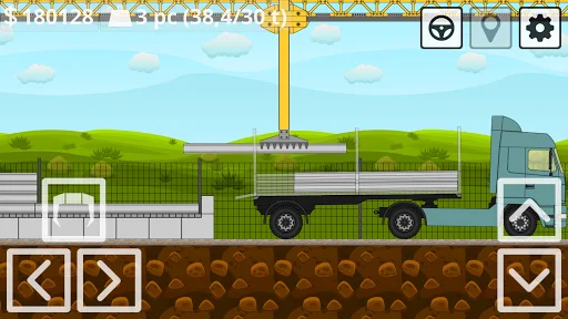 Mini Trucker APK डाउनलोड करें – बेहतरीन 2D ट्रक सिम्युलेटर गेम - Screenshot 5