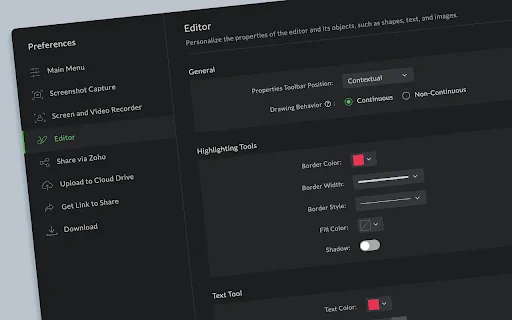 Zoho Annotator डाउनलोड करें – बेहतरीन स्क्रीन कैप्चर और एडिटिंग टूल - Screenshot 5