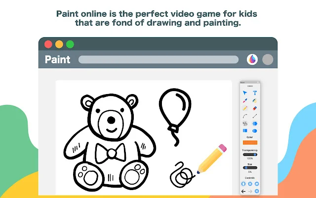 Paint Online डाउनलोड करें – वेब पेज पर ड्रॉइंग और स्क्रीनशॉट टूल - Screenshot 2