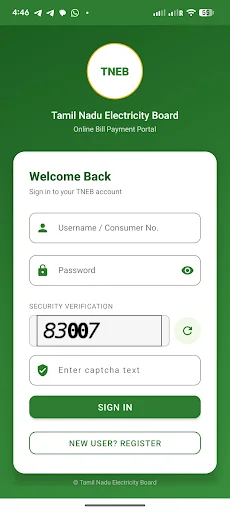 Bill Checker for TNEB डाउनलोड करें – बिजली बिल भुगतान और ट्रैकिंग - Screenshot 2