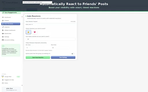 FriendFilter डाउनलोड करें – Facebook फ्रेंड लिस्ट मैनेज करें - Screenshot 4