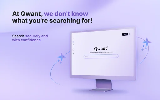 Qwant ब्राउज़र एक्सटेंशन डाउनलोड करें – सुरक्षित और निजी सर्च - Screenshot 1