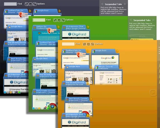 TooManyTabs Chrome एक्सटेंशन डाउनलोड करें – टैब को आसानी से मैनेज करें - Screenshot 5