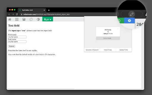 AutoFill Forms डाउनलोड करें – वन-क्लिक फॉर्म फिलर और प्रोफाइल मैनेजर - Screenshot 4