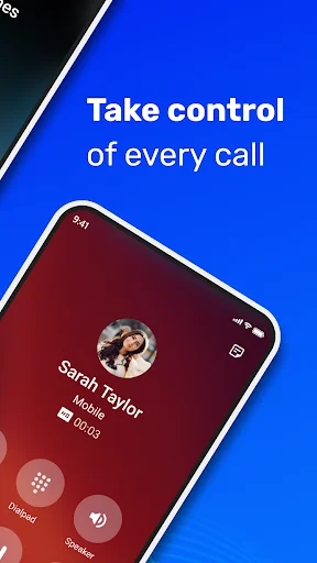 Phone Call App डाउनलोड करें – तेज़ डायलर और कॉल ब्लॉकर - Screenshot 3