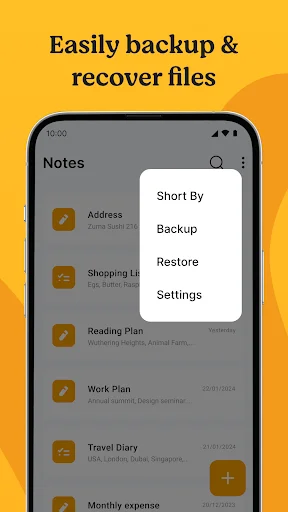Notes App डाउनलोड करें – बेहतरीन नोट्स और टू-डू लिस्ट ऐप - Screenshot 6